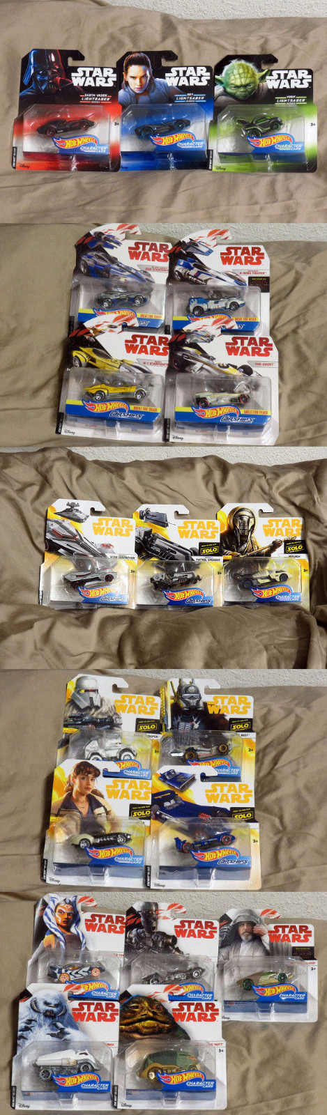 HUGE Hot Wheels Star Wars Lot -Obi Wan Jedi Fighter, Lightsaber Series and more HUGE Hot Wheels Star Wars Lot -Obi Wan Jedi Fighter, Lightsaber Series and more