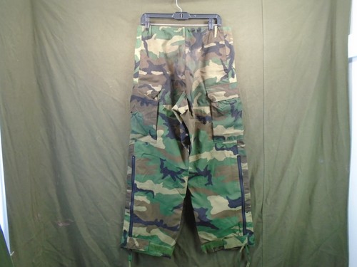 Pantalones militares estadounidenses USMC Goretex clima frío y húmedo BDU pequeños regulares 1997 238-E - Imagen 5 de 12