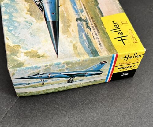 Vintage Heller Mirage F1 1978 1/72 non assemblato - Foto 3 di 6