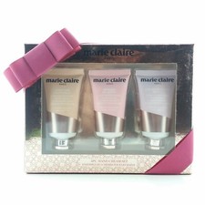 Marie Claire Paris 3Piece HandCream Gift Set  Vanilla Fig Primrose Lily 1783-321