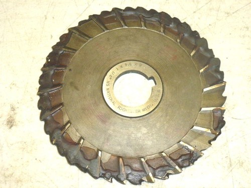 LOT of (3) ASSORTED MILLING CUTTERS 6" Diameter, NATIONAL & UTD - Picture 6 of 7