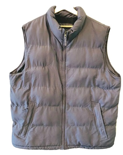 Weatherproof Puffer Insulated Full Zip Vest Jacket Coat XL Gray Heavy WPL11590 - Picture 2 of 12