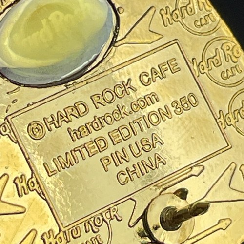 MANCHESTER UK🎸HARD ROCK CAFE®HR PIN🇬🇧5TH ANN. PALM FLAG LOGO WHITE LETTERS LE - Picture 4 of 5