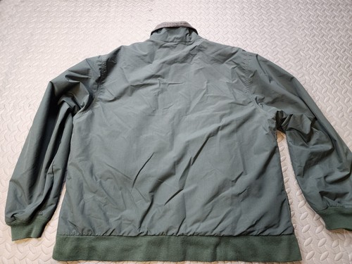 LL Bean Three-Season Jacket Men's XL Dark Green Fleece Lined Style KR27 - Picture 15 of 15