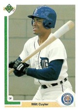 MILT CUYLER DETROIT TIGERS #556 - UPPER DECK NM-MT 1991