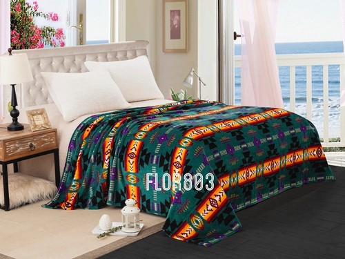 Coperta Southwest Design (stampa Navajo) Silk Touch Taglia Queen - Foto 8 di 20