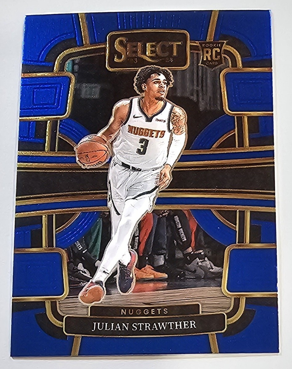 2023-24 Panini Select Basketball Card #78 Julian Strawther Rookie