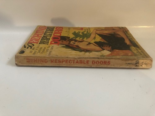 Behind Respetable Doors Carlton Gibbs Beacon Book 161 Australian 1st Ed - Imagen 3 de 3