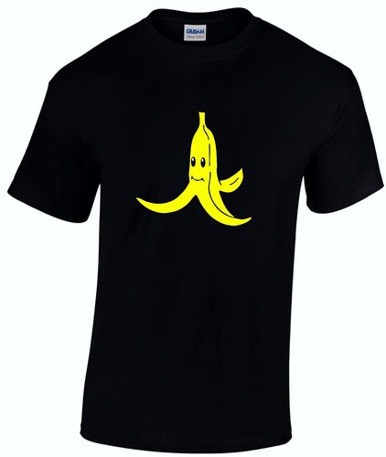 Gaming Tribute Banana schwarz Unisex Erwachsene Kinder lustiges Tshirt 80er 90er Retro - Bild 4 von 11