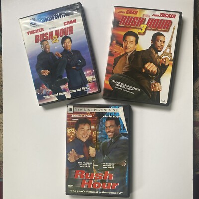 rush hour 1 2 3 dvd