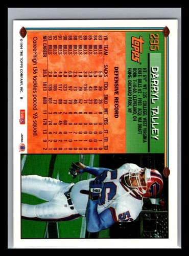 1994 Topps Football # 221 - 440 - Pick Your Card! - Picture 150 of 440
