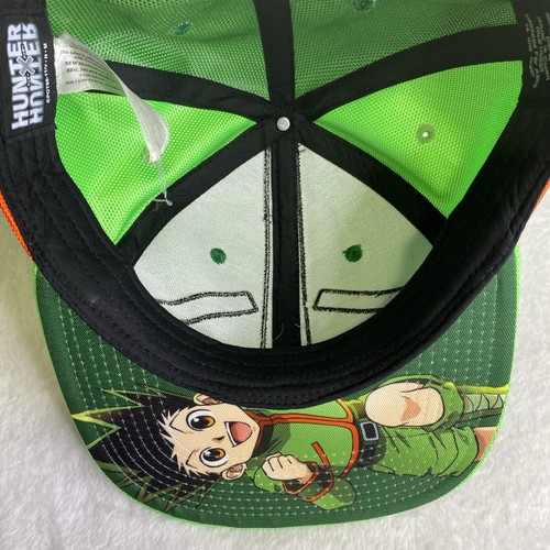 Cappello berretto baseball verde Hunter x Hunter anime manga GON - Foto 5 di 6