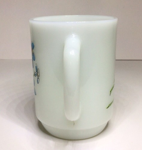 Taza de flores Anchor Hocking Bluets 10 OZ vaso de leche de colección - Imagen 4 de 22