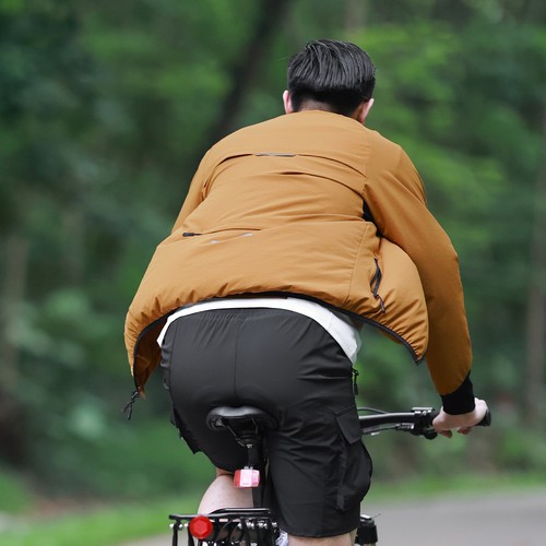 WOSAWE Unisex Radfahren Windbreaker YKK Zwei-Wege-Reißverschluss Reflektierende - Bild 10 von 17