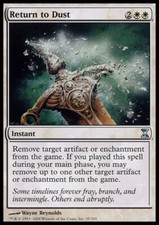 [1x] Return to Dust - Foil Played, English Time Spiral MTG Magic