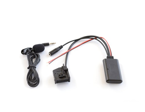 Bluetooth Aux-in Adapter Mikrofon passend für Mercedes comand APS 2.0 Telefon - Bild 2 von 2