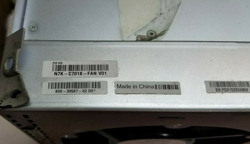 Cisco N7K-C7018-FAN Nexus 7000 Ventilateur 18 Emplacements N7KC7018FANV01 - Afbeelding 4 van 8