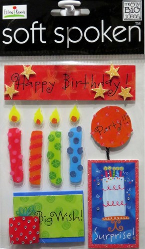 Birthday🎈Scrapbook Stickers Jolee's💗Martha Stewart🌻K & Company💕Cupcakes Bake - Picture 12 of 62