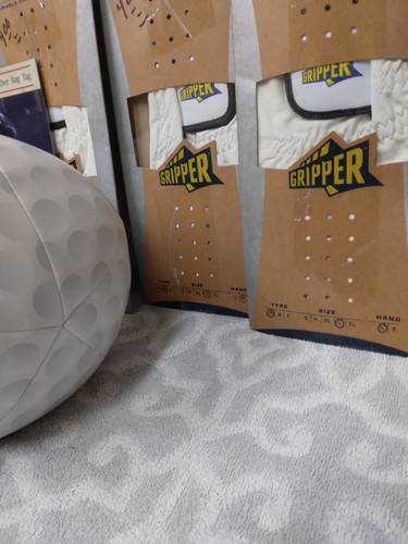 "Gripper" Golf Glove Lot w/ PGA Bag Marker + Remote Caddy (SEE DESCRIPTION) - Picture 2 of 4