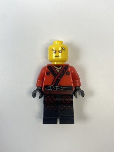 LEGO Ninjago Kai Kimono Black Red Minifigure - No Mask - RETIRED - RARE - Picture 1 of 2
