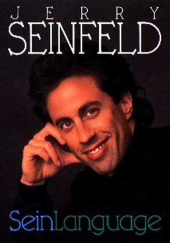 Sein Language by Jerry Seinfeld - Hardcover Book - Very Good Condition - Imagen 1 de 1