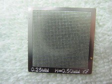 0.25mm 0.25 mm (Pitch=0.5mm) Heated Directly Universal Stencil Template
