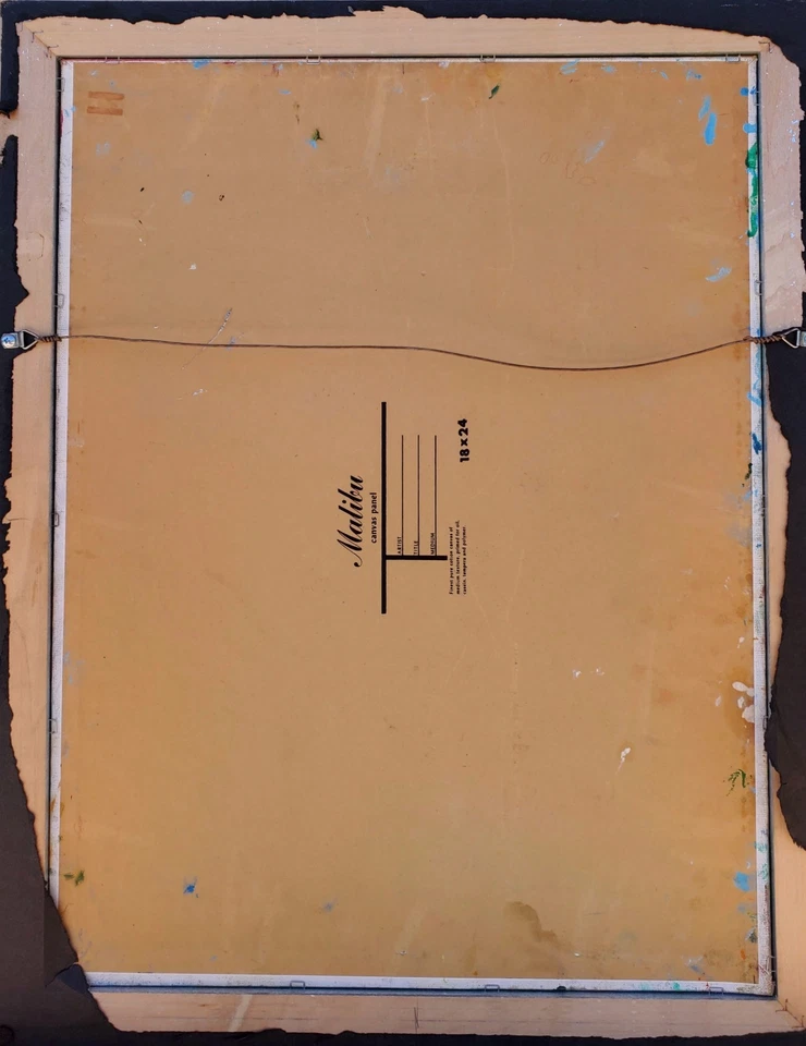 VAN GOGH Peach Tree in Blossom - Oil on Canvas Replica 18 x 24 - Image 2 of 2