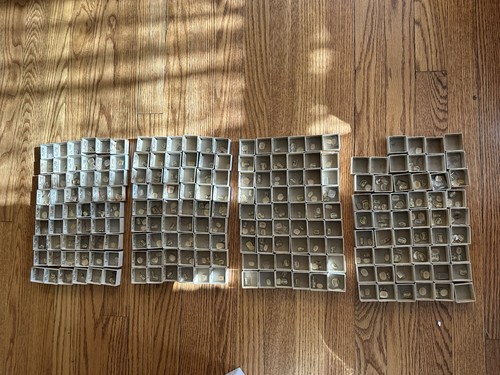 Großes Konvolut Uhrenkristalle - 214 Boxen - Bulova Elgin Pioneer Greun Waltham Vintage - Bild 11 von 11