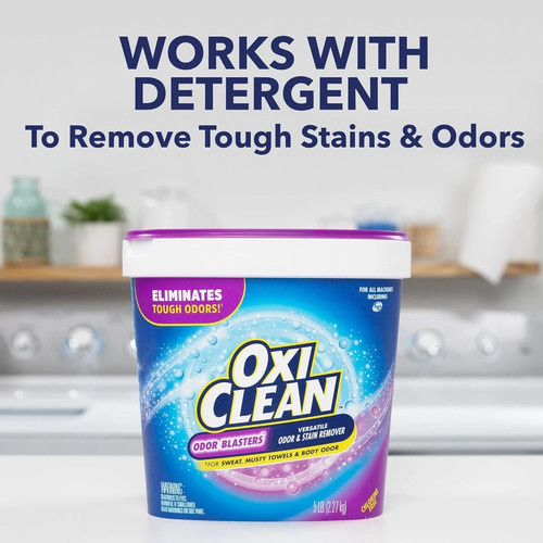 Polvo versátil quitamanchas y olores OxiClean, 5 lb - Imagen 4 de 6