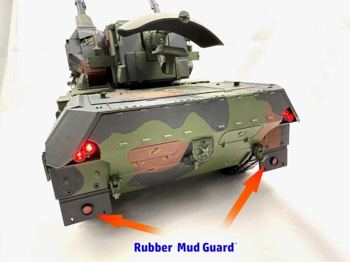 Haya 1/16 Flakpanzer Gepard Anti Craft Drone Cannon Smoking & Flashing RTR UK - Bild 5 von 13