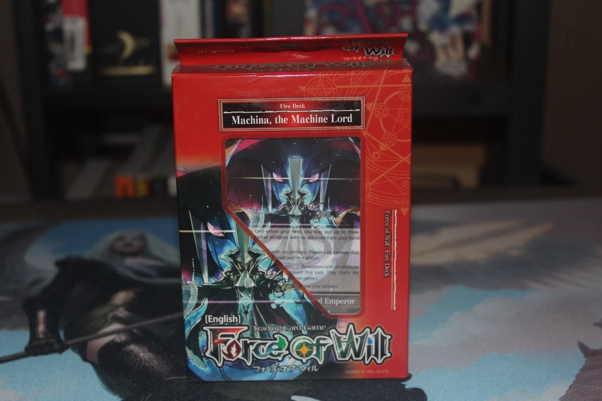 Machina Deck 5 X Force Of Will TCG Decks: Valentina & MACHINA (Alice Cluster - Factory Sealed) Machina Deck 5 X Force Of Will TCG Decks: Valentina & MACHINA (Alice Cluster - Factory Sealed)