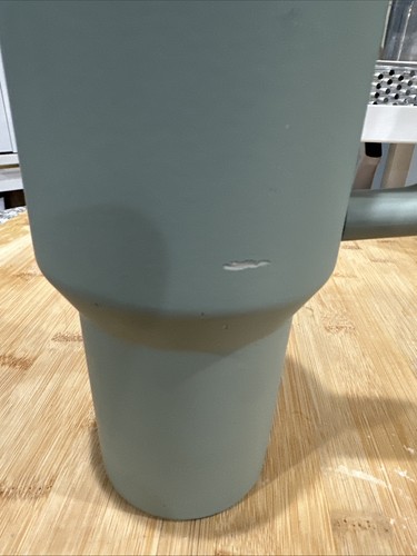 Stanley Quencher H2.0 No Lid or straw 40 oz Tumbler - Grey - Green color * - Picture 2 of 9