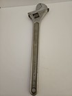 Vintage Crescent 18" Crestoloy Adjustable Wrench Forged Steel Made in USA