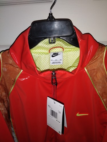 Nike Project FROG Oversized Track Jacket (HJ3290-696) Light Crimson Men's LTT - Picture 3 of 6