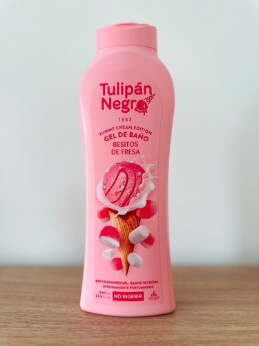 Tulipán Negro Strawberry Kisses Duschgel 650ml - Yummy Cream Edition Brandneu