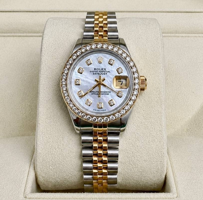 ROLEX Ref.69173用　純正ベゼル Rolex Lady Datejust 26mm Ref. 69173 – Two-Tone – S Series (1994