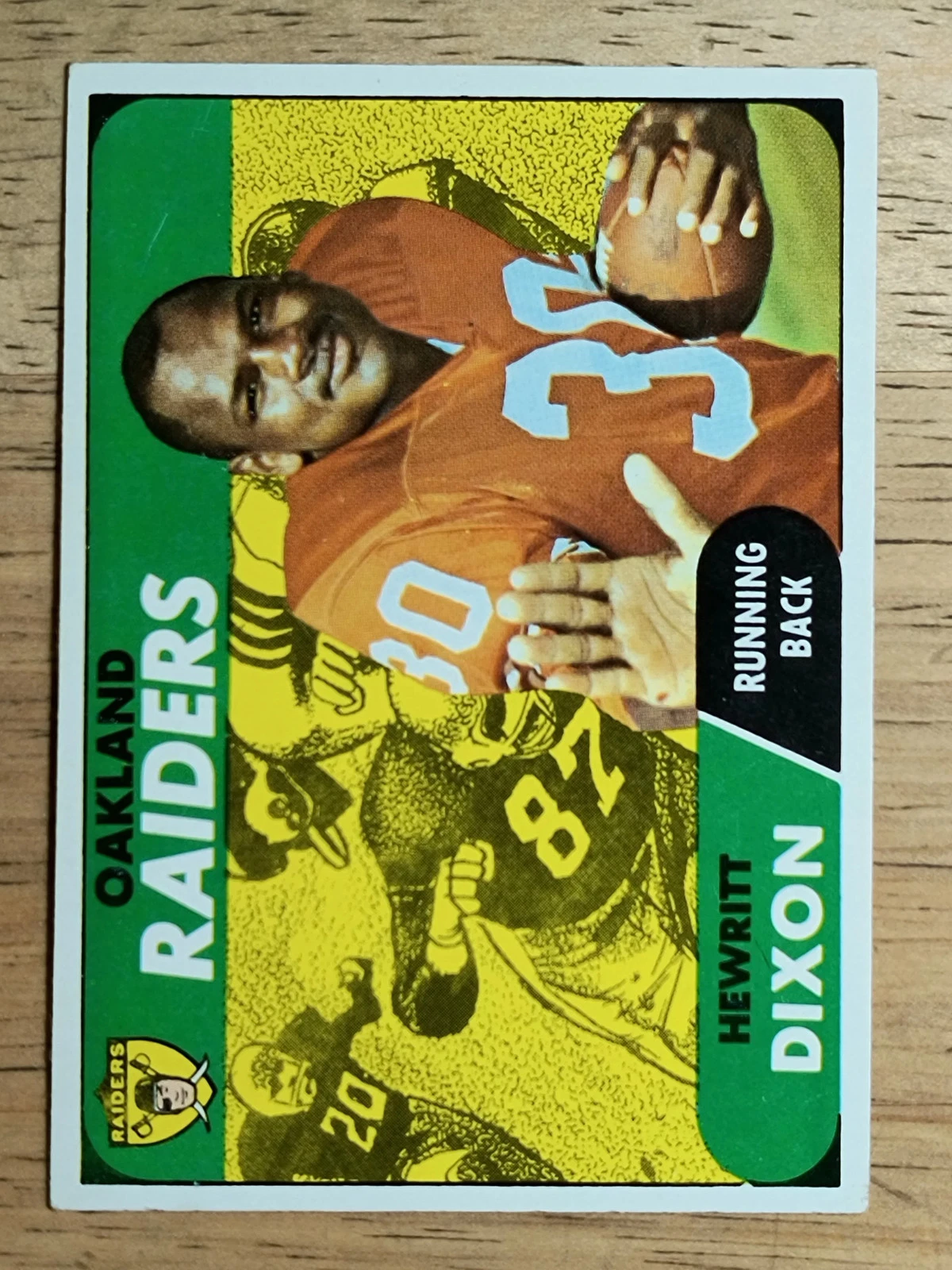 1968 Topps #64 Hewritt Dixon (VGEX)