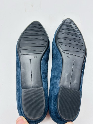 Vaneli Gaea Damen-Flats marineblau Wildleder 72744 Größe 7M neu im Karton - Bild 9 von 9