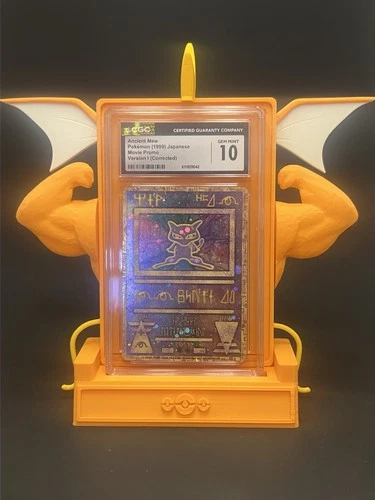 CGC 10 “Label Error” 1999 Japanese Promo Ancient Mew Pokémon TCG