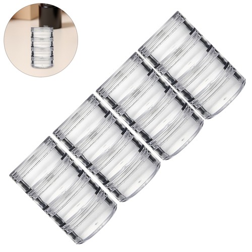 3 Sets Mini Jars Portable Cream Bottles Small Containers with Lids