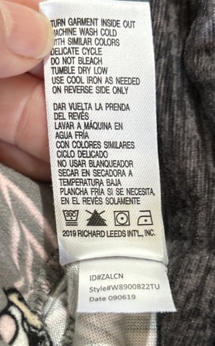 Conjunto de pijama para mujer grande Disney Thumper Pantalones y Rae Dunn Sudadera con capucha Top Gris - Imagen 5 de 19