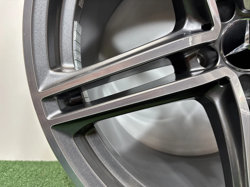 ✅ 2018 2019 2020 2021 Mercedes GT GT-C Wheel Rim Rear 20" Grey AMG OEM - Image 4 of 4