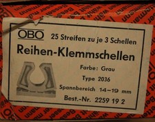 OBO 2259-19-2, #2036, #2036/19 14-19MM Terminal Clip. - NEW