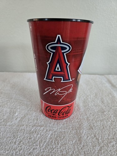 Mike Trout Los Angeles Anaheim Angels Souvenir Cups *SET OF TWO DIFFERENT CUPS*  - Picture 4 of 13