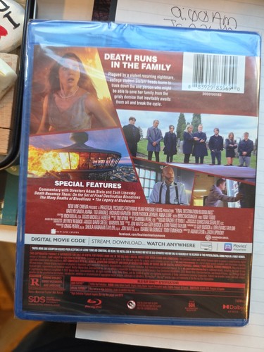Final Destination Bloodlines Blu-ray  DIGITAL CODE - Picture 2 of 2