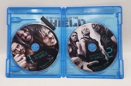 WWE: The Destruction of the Shield (BluRay, 2015, 2-Disc Set) Wrestling Fighting - Picture 2 of 2