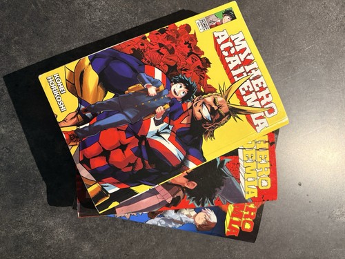 My Hero Academia Manga Bände 1-3 (Taschenbuch, gebraucht, sehr guter Zustand) - Bild 1 von 8