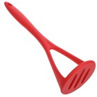  Potato Solid Masher Silicone￼ Red Smash Tool Avocado Ricer Fruit Smasher