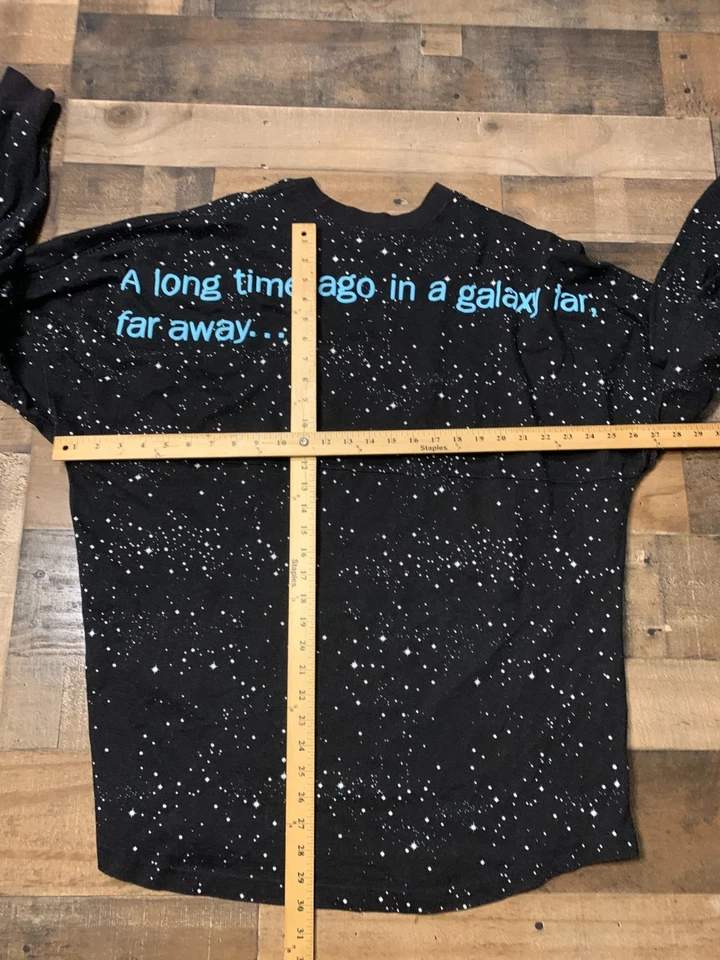 Suéter de jersey Disney Spirit 2XL preto Star Wars Galaxy Far Away Rebels - Imagem 3 de 4