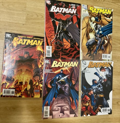 KEY - Batman 655 656 657 658 1st Damian Batman and Son Grant Morrison - NM - Picture 1 of 3